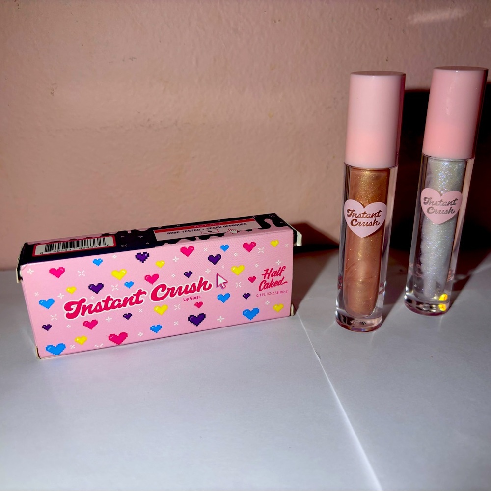 Instant Crush Lip Gloss Set - Bronze and Silver
